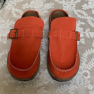 Comfy Buckle Detail Slip On Casual Women’s Shoes